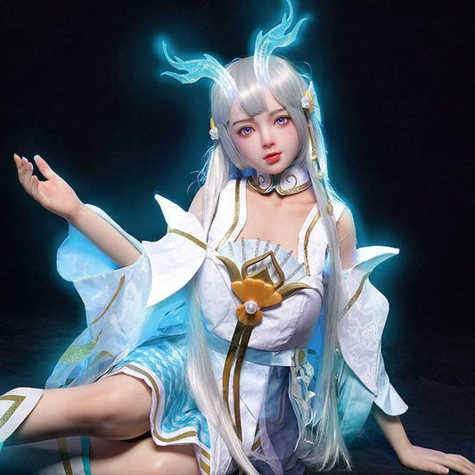 2D-Inspired Full Silicone Doll - High-Quality Insertable Adult Companion - Passion Pulse Adult