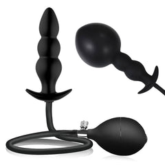 BDSM Inflatable Anal Plug – Butt Plug and Anal Dilator for G-Spot & Prostate Stimulation - Passion Pulse Adult