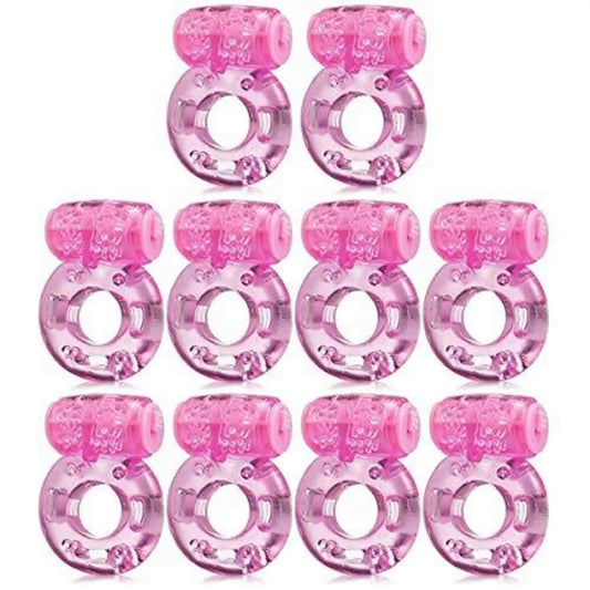 Butterfly Cock Ring Vibrator: Silicone Vibrating Ring for Male Penis, Penis Extender - Adult Sex Toy for Men and Couples - Passion Pulse Adult