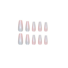 Cat eye gradient wearable nails removable nail pieces nail pieces nail art stickers code - Passion Pulse Adult