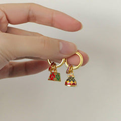 Enamel Koi Chinese Style Earrings - Passion Pulse Adult