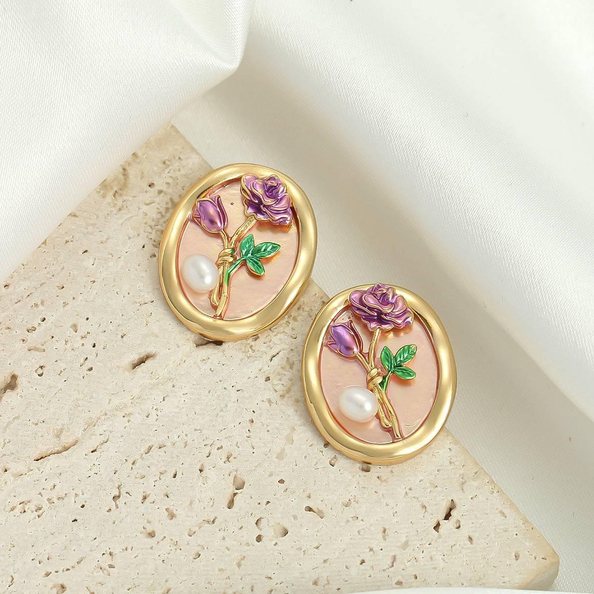 Flower Earrings - Passion Pulse Adult