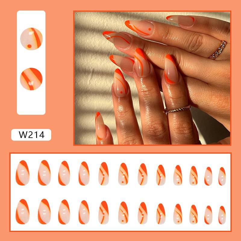 French Bright Orange [Glue Type] - Passion Pulse Adult
