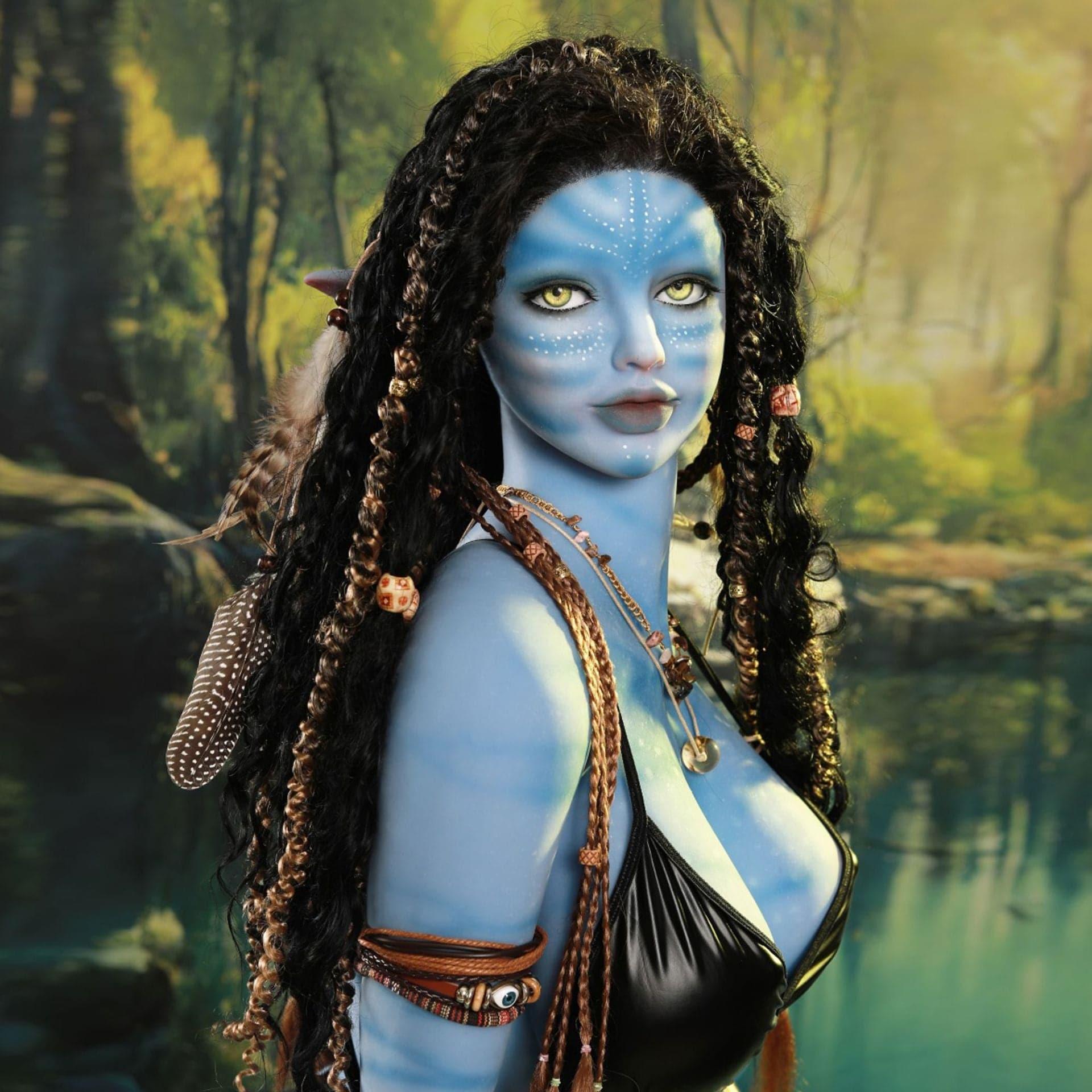 Full-Body Realistic Inflatable Doll - Avatar Style with Insertable Features - Passion Pulse Adult