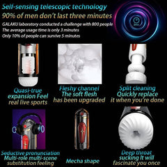 GALAKU APP Mecha Automatic Masturbation Cup - Passion Pulse Adult