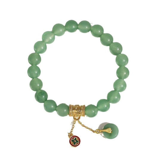 Green Aventurine Raw Stone Bracelet - Passion Pulse Adult