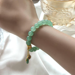 Green Aventurine Raw Stone Bracelet - Passion Pulse Adult