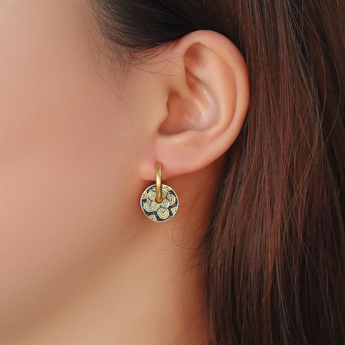 Hand-painted Ear Clips - Passion Pulse Adult