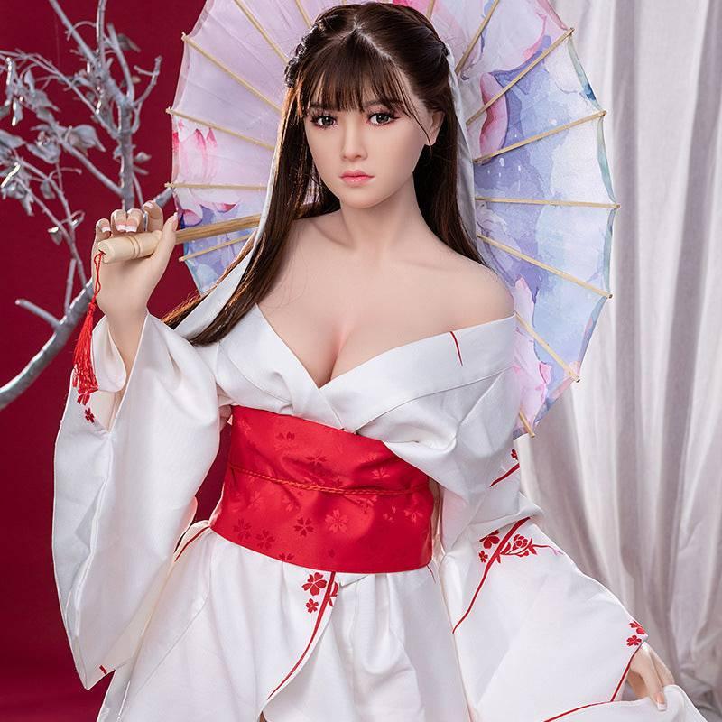 Japanese Kimono Girl Silicone Doll - Elegant and Lifelike Companion - Passion Pulse Adult