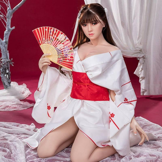 Japanese Kimono Girl Silicone Doll - Elegant and Lifelike Companion - Passion Pulse Adult