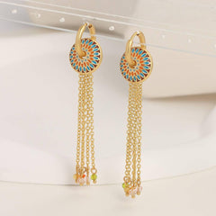 Long Fringe Earrings - Passion Pulse Adult