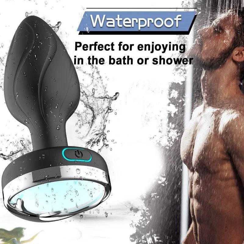 LumiVibe - Vibrating Light-Up Remote Control Plug - Passion Pulse Adult