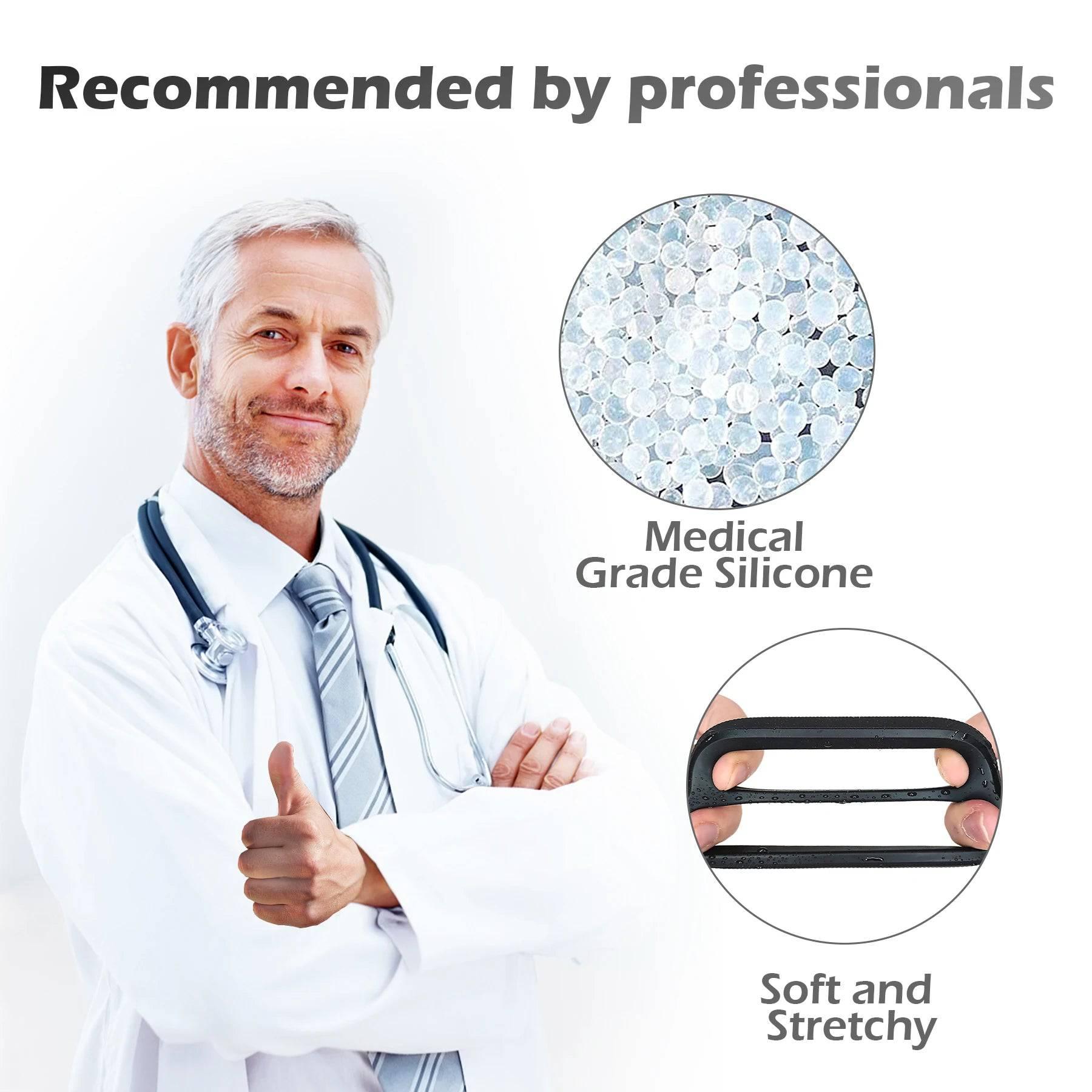 Newest Reusable Silicone Penis Ring | Semen Cock Ring for Penis Enlargement & Delayed Ejaculation | Sex Toys for Men - Passion Pulse Adult