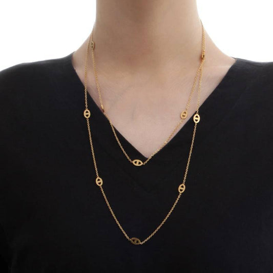 Pig Nose Plain Necklace - Passion Pulse Adult