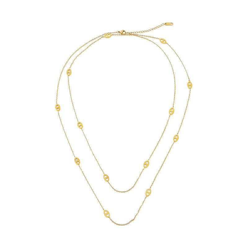 Pig Nose Plain Necklace - Passion Pulse Adult