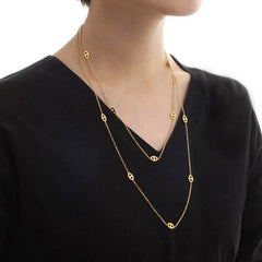 Pig Nose Plain Necklace - Passion Pulse Adult