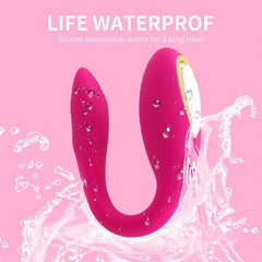 10-Mode U-Shaped Wearable Dildo – Wireless Remote Vibrator - Passion Pulse Adult