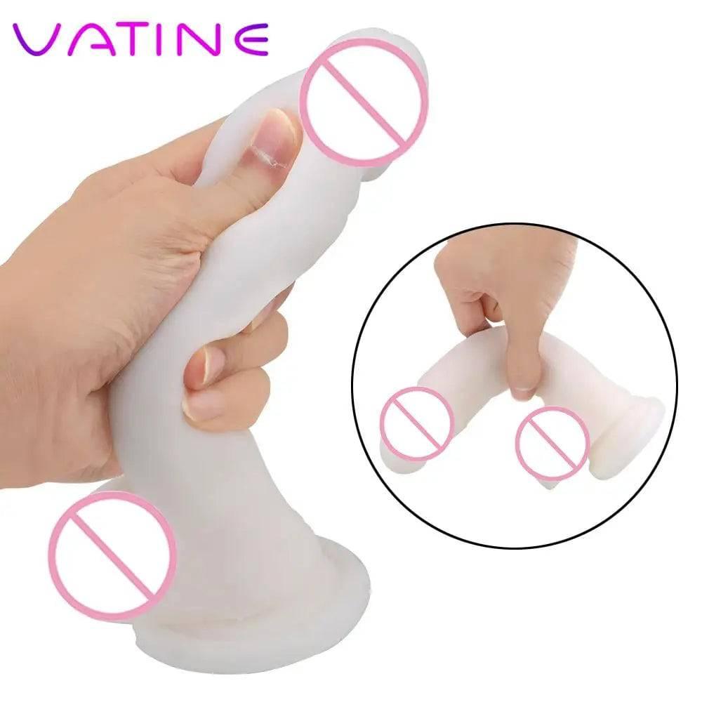 VATINE Super Soft Realistic Dildo - Lifelike Adult Toy for Women - Passion Pulse Adult