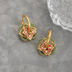 Wear multiple pairs of Chinese-style earrings. - Passion Pulse Adult
