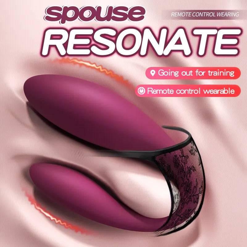 Wireless G-Spot Vibrator – Clitoral & G-Spot Stimulator - Passion Pulse Adult