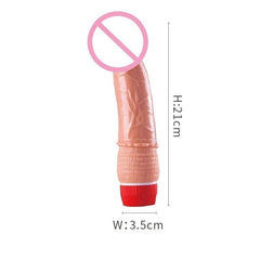 Large G-Spot Vibrator – Huge Dildo for Clitoral and Vaginal Stimulation - Passion Pulse Adult
