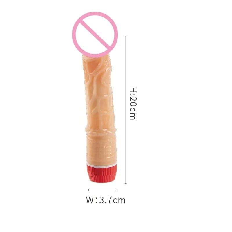 Large G-Spot Vibrator – Huge Dildo for Clitoral and Vaginal Stimulation - Passion Pulse Adult