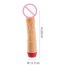 Large G-Spot Vibrator – Huge Dildo for Clitoral and Vaginal Stimulation - Passion Pulse Adult