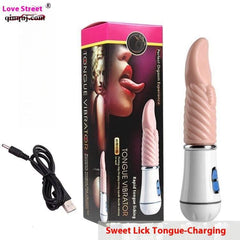 Swinging Tongue Licking Clitoral Vibrator - Passion Pulse Adult
