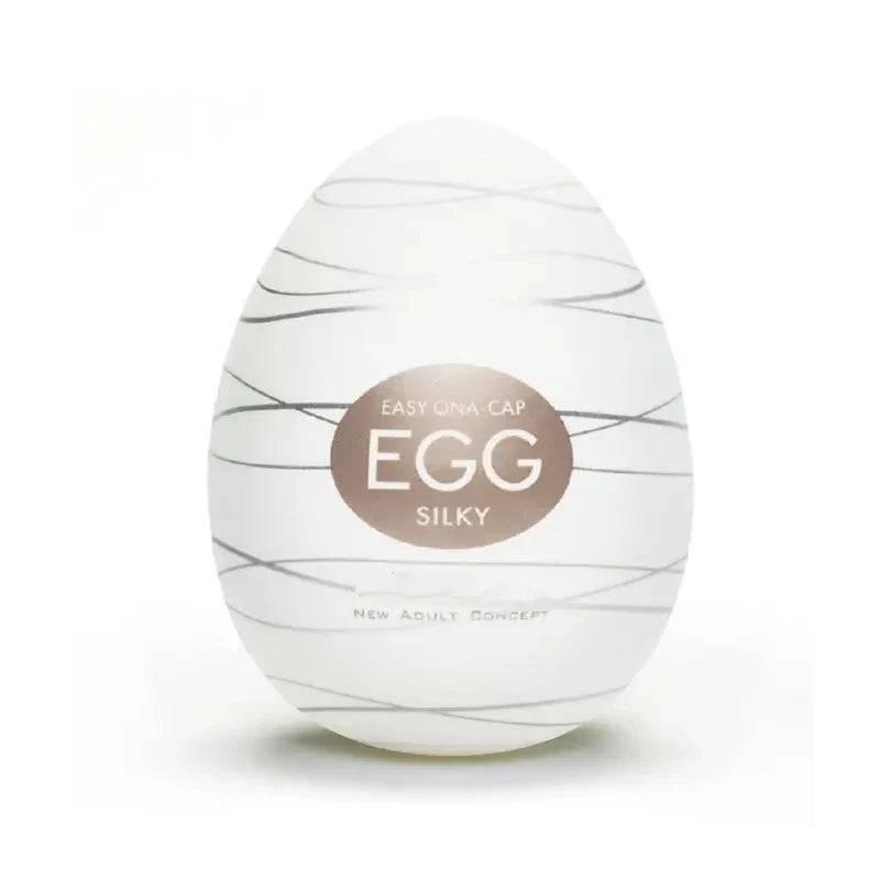 Male Pocket Pussy Masturbation Eggs Portable Stimulating Penis Massager Silicone Stretchable Masturbator Adult Sex Toys for Men - Passion Pulse Adult