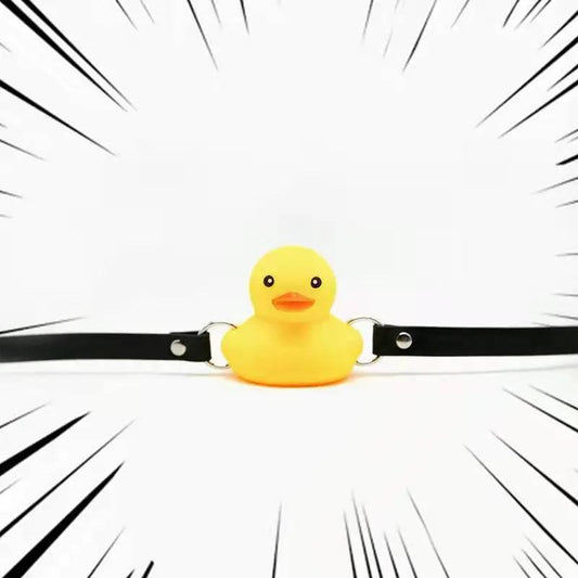2023 New Silicone Ducky Duckbill Gag for BDSM Bondage Roleplay | Slave Ball Gag for Couples Adult Erotic Sex Toys for Women and Men 18+ - Passion Pulse Adult