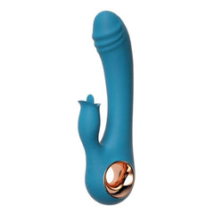 USB Rechargeable Rabbit Dildo Vibrator – 10-Frequency G-Spot & Clitoral Stimulation for Women - Passion Pulse Adult
