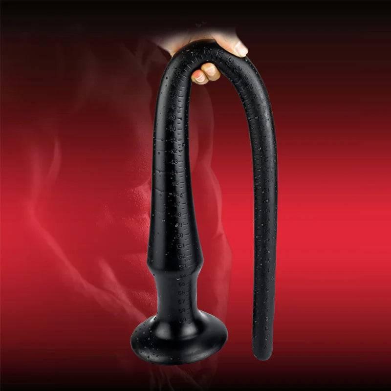 Super Long Flexible Silicone Anal Plug and Dildo - Prostate Massager and Dilator for Men, Women, and Couples for Deep Exploration and Sensual Play - Passion Pulse Adult