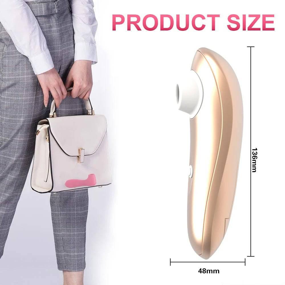 Powerful Clit Sucker Vibrator – Tongue Vibrating Nipple Sucking Stimulator - Passion Pulse Adult