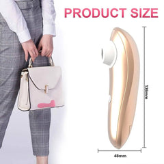 Powerful Clit Sucker Vibrator – Tongue Vibrating Nipple Sucking Stimulator - Passion Pulse Adult