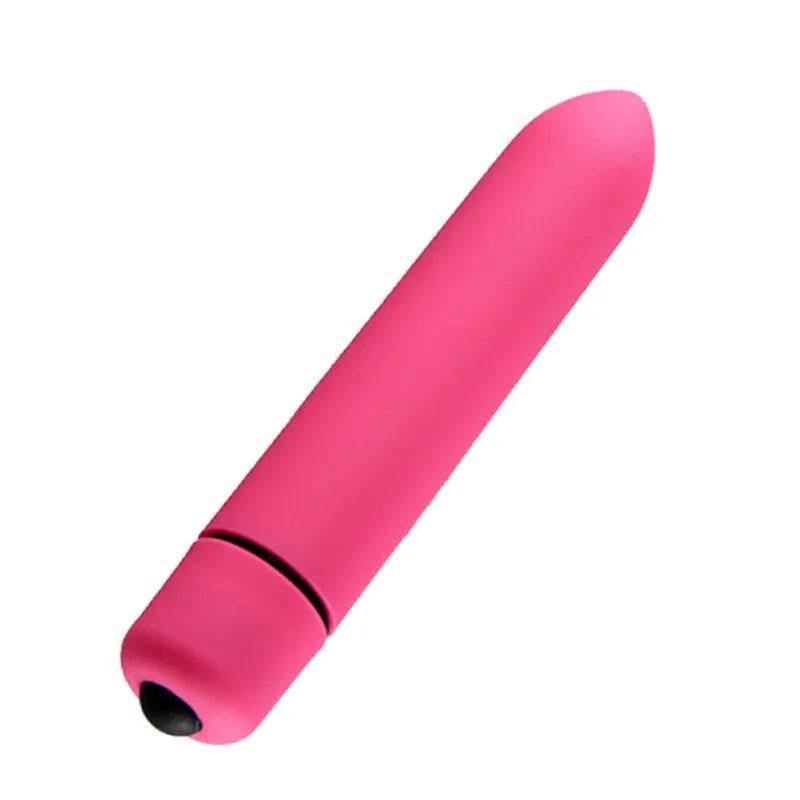 10-Speed Mini Bullet Vibrator: Vaginal Massage Dildo Sex Toy for Women, Stick for Adult Games - Clitoris Stimulator, Erotic Product - Passion Pulse Adult