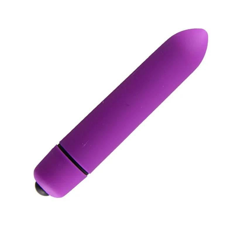 10-Speed Mini Bullet Vibrator: Vaginal Massage Dildo Sex Toy for Women, Stick for Adult Games - Clitoris Stimulator, Erotic Product - Passion Pulse Adult