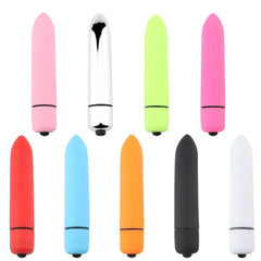 10-Speed Mini Bullet Vibrator: Vaginal Massage Dildo Sex Toy for Women, Stick for Adult Games - Clitoris Stimulator, Erotic Product - Passion Pulse Adult