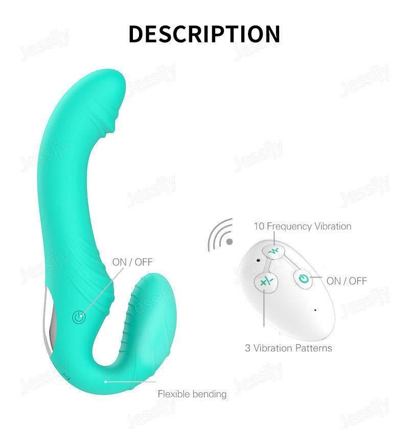 Green L Double-Ended Remote - Passion Pulse Adult