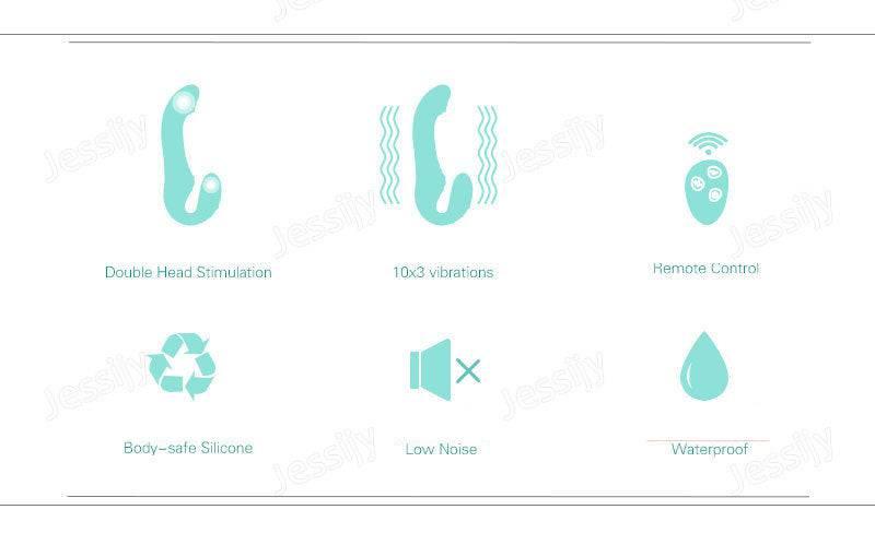 Green L Double-Ended Remote - Passion Pulse Adult