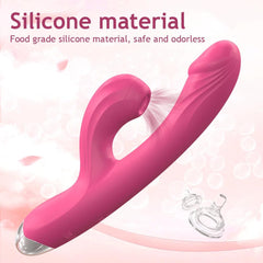 Rabbit Sucker G-Spot Vibrator – 20 Modes, Clit & Vagina Stimulator - Passion Pulse Adult