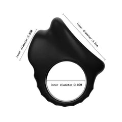 Reusable Silicone Penis Ring | Stretchy Semen Cock Ring for Penis Enlargement & Delayed Ejaculation | Circumcision Ring | Sex Toys for Men - Passion Pulse Adult