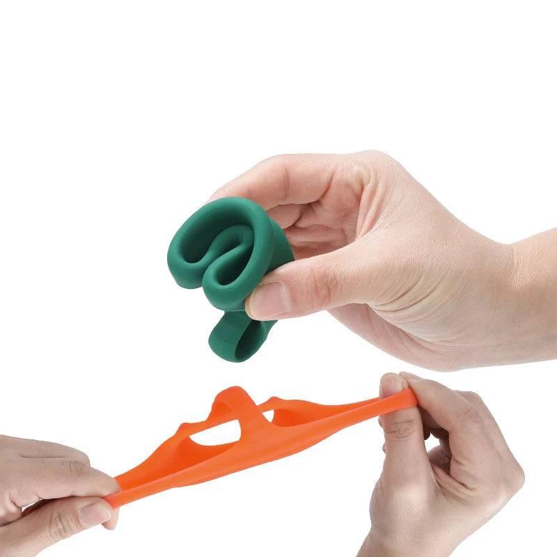 Reusable Silicone Penis Ring | Stretchy Semen Cock Ring for Penis Enlargement & Delayed Ejaculation | Circumcision Ring | Sex Toys for Men - Passion Pulse Adult