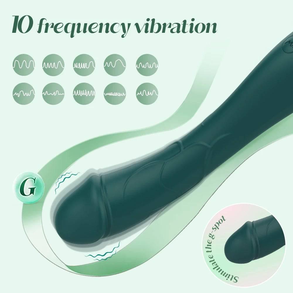 PASSION PULSE ADULT 10-Speed Soft Silicone Vibrator - Passion Pulse Adult