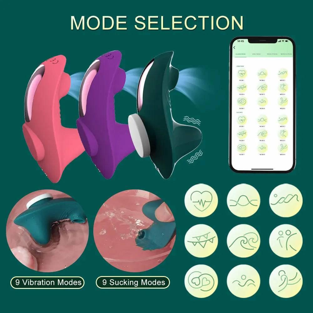 Wearable Mini Vibrator with APP & Bluetooth Control - Passion Pulse Adult