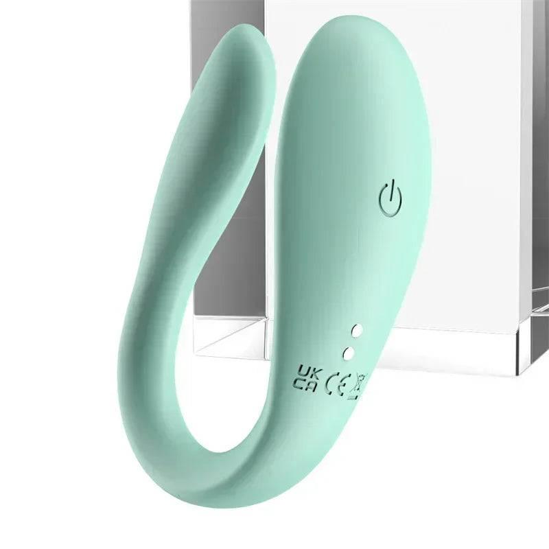 Wireless Remote-Controlled U-Shaped Dildo - Passion Pulse Adult