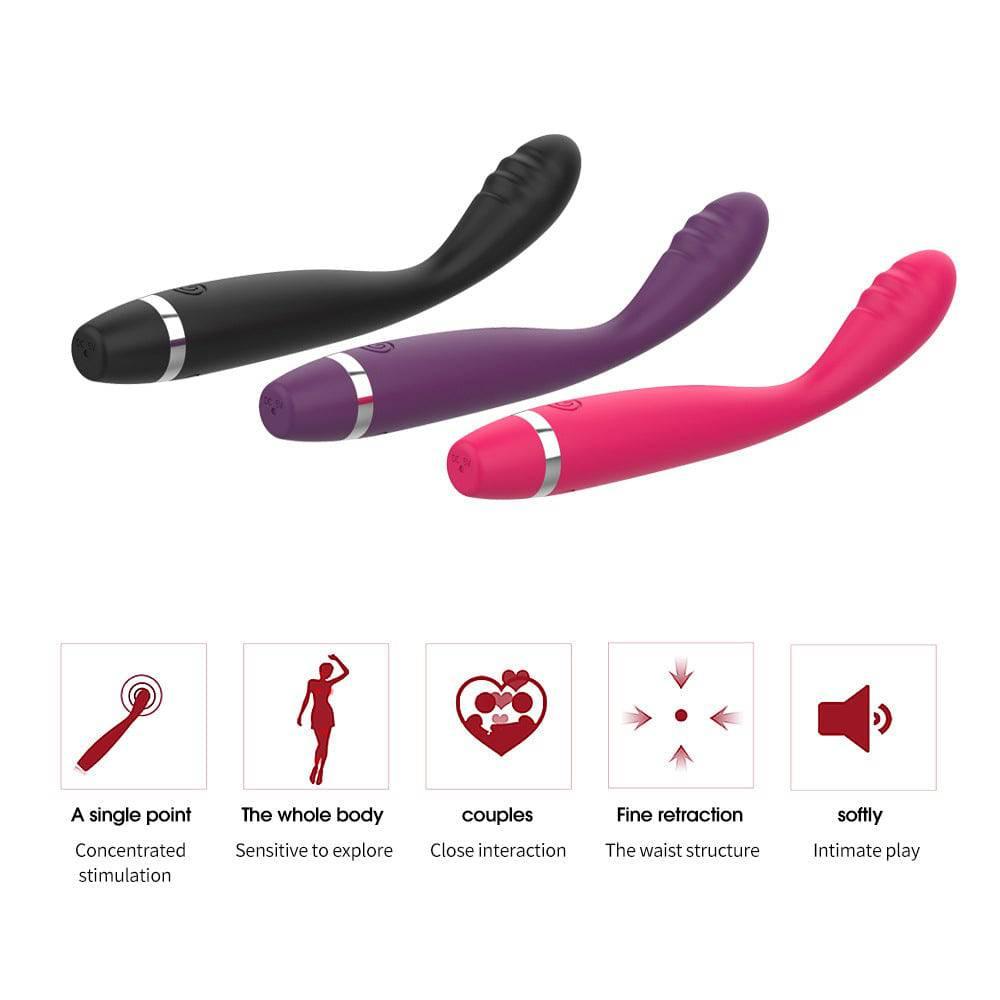 Heated G-Spot Vibrator – Clitoral & G-Spot Stimulator - Passion Pulse Adult