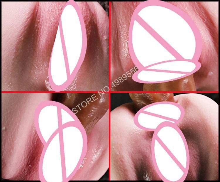 Realistic Pocket Pussy for Men | Artificial Vagina & Male Masturbator | Erotic Adult Sex Toys - Passion Pulse Adult