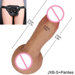 Realistic Soft Silicone Dildo with Suction Cup - Big & Affordable Pleasure - Passion Pulse Adult