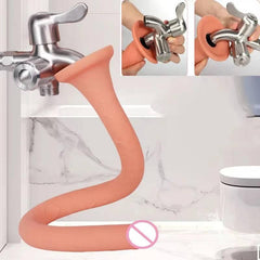 HydroPulse Douche & Pleasure Wand - Flexible Silicone Anal Cleaner and Intimate Stimulation Tool for Men, Women, and Couples - Passion Pulse Adult