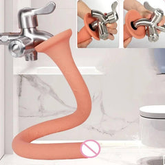 HydroPulse Douche & Pleasure Wand - Flexible Silicone Anal Cleaner and Intimate Stimulation Tool for Men, Women, and Couples - Passion Pulse Adult